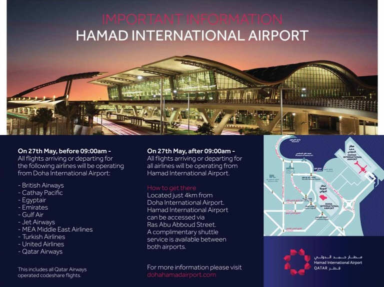 For Doha S New Hamad International Airport The Big Test Comes On 27 May 2014 Capa