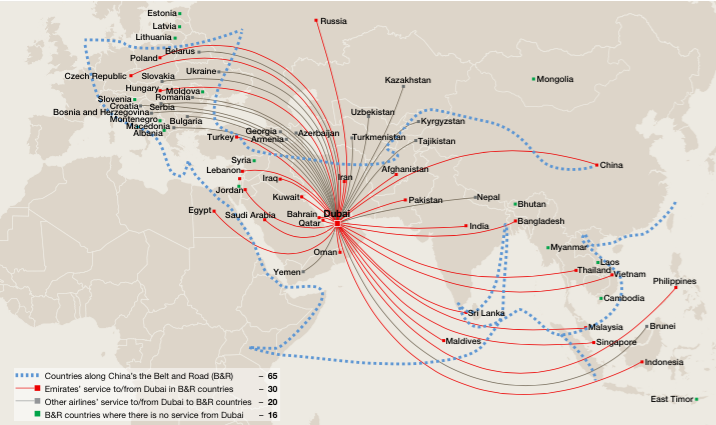 Emirates Route Map Pdf Emirates Airline: The Strategy Reshapes In 2016 – Partnerships, China  Growth, Smaller Widebodies | Capa