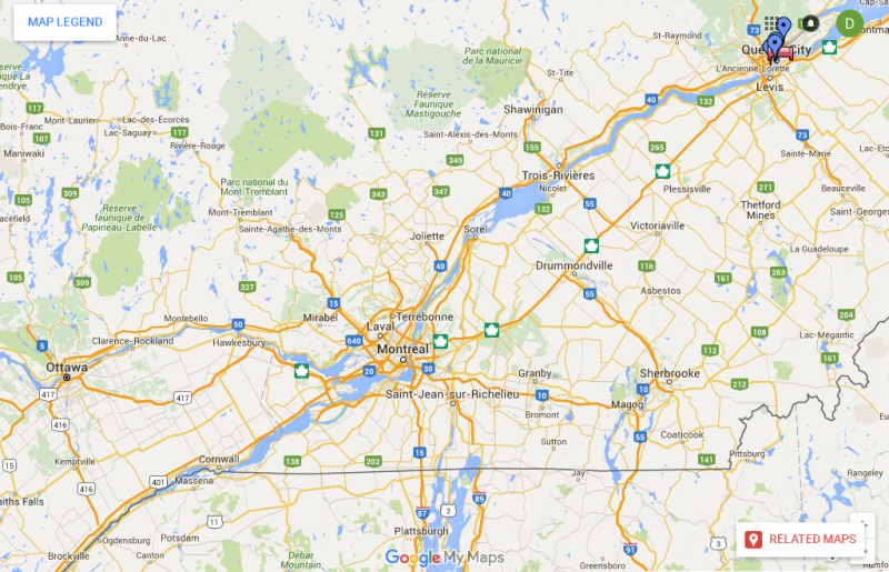 how to get to downtown quebec city from airport