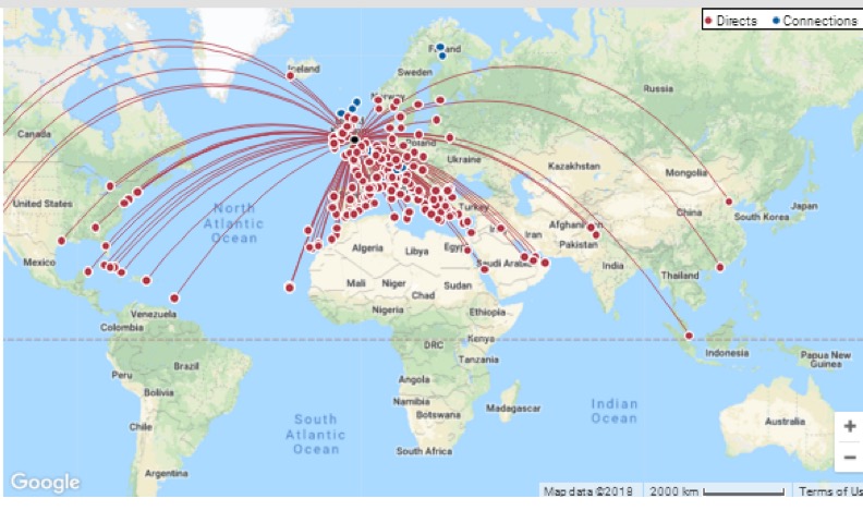 Newcastle Airport Route Map Manchester airport: new routes boost 'Northern Powerhouse' | CAPA