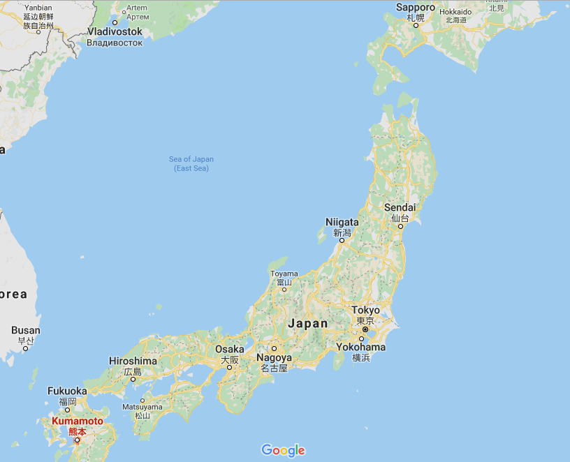 Kumamoto Map