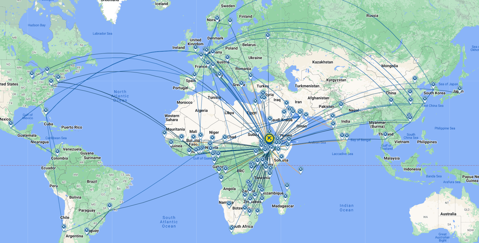 Modernizovat Mrtví ve světě Broušení addis ababa airport map stačí ...