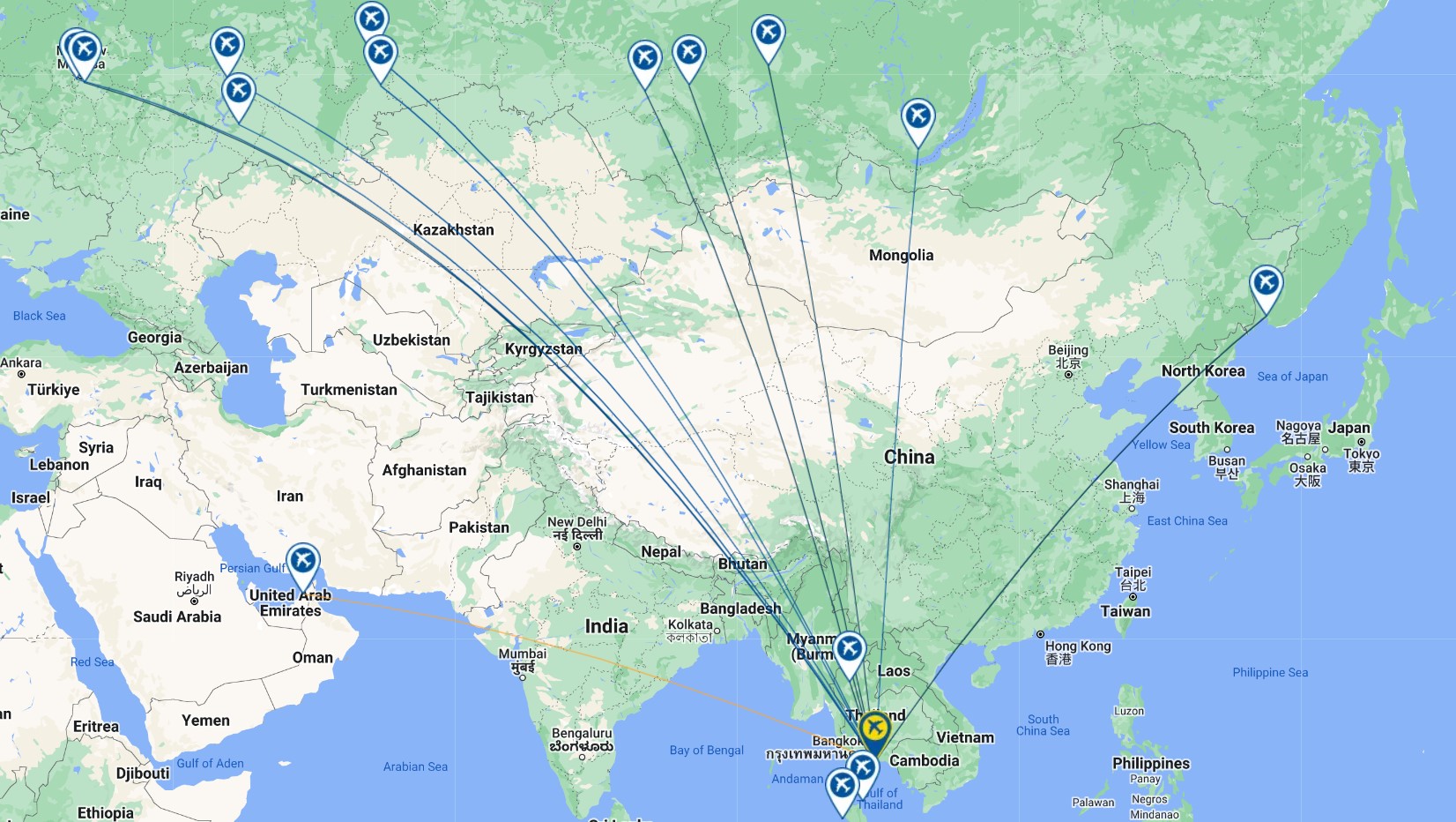 Utapao Map Thailand aviation: Construction to start on Aviation City at U-tapao ...