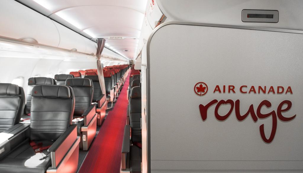 Air Canada Contemplates Rouge S Next Phase CAPA   Air Canada Rouge Welcome Wall 1024x 