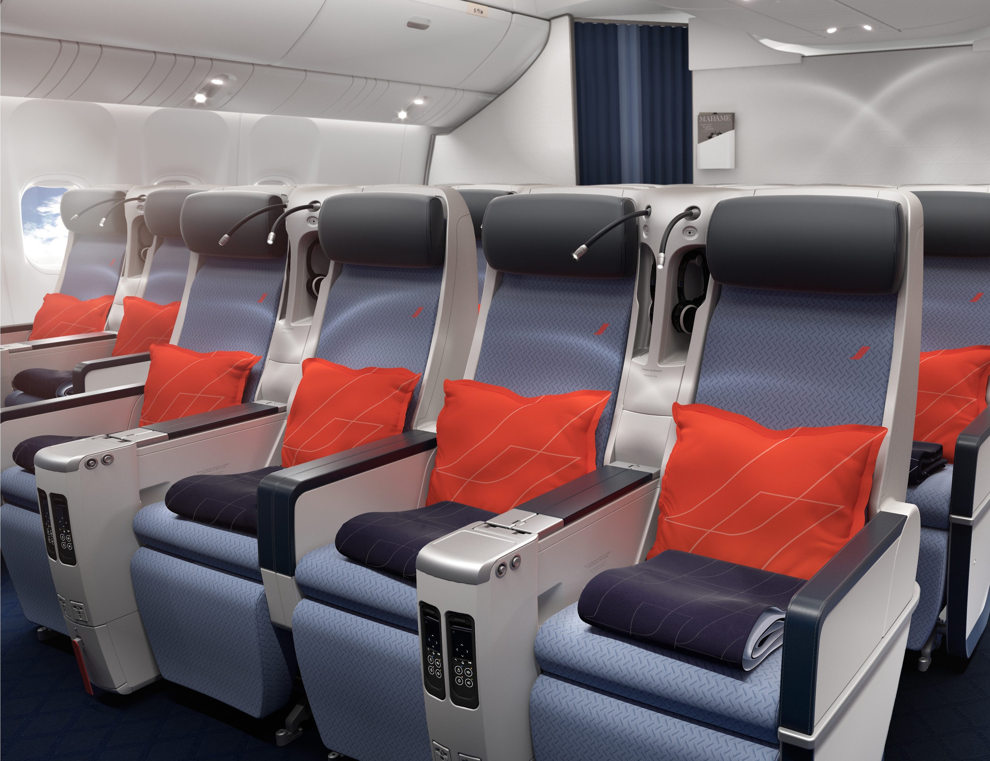 Air France's new long-haul cabins launched on 777-300 ERs