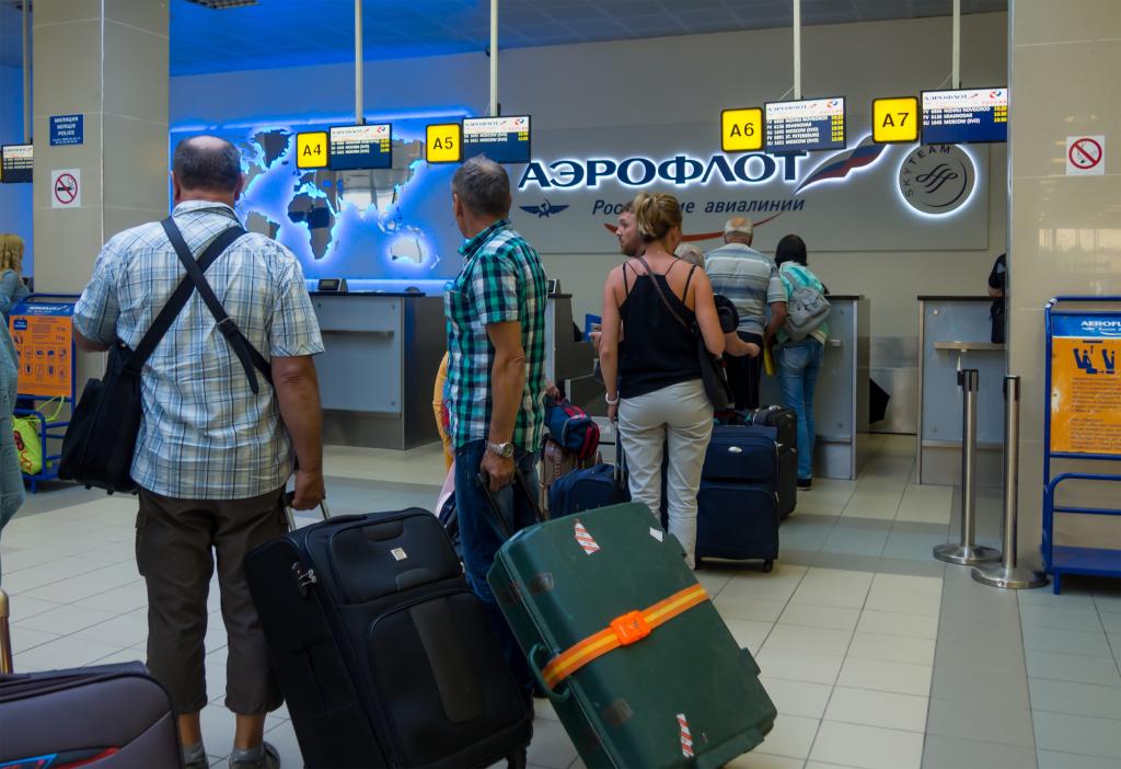 aeroflot hand baggage