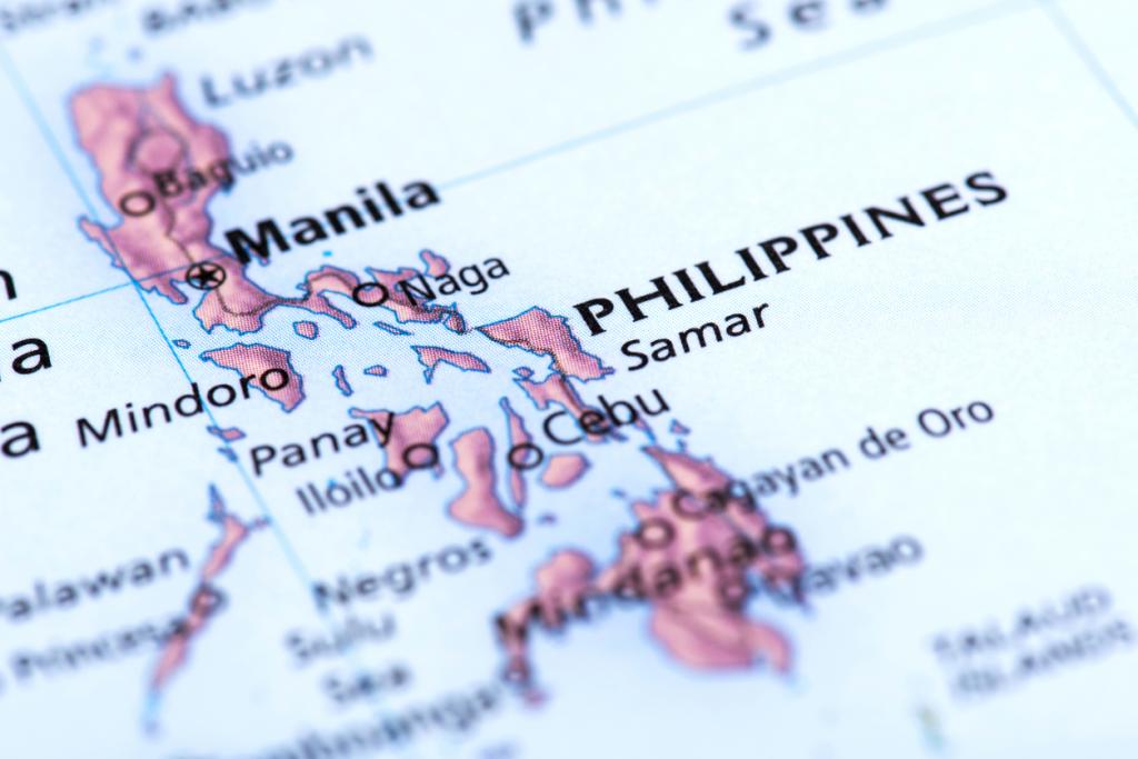 Manila Philippines Map 1024x 